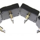 Continious Clock Movement (Silent Sweep) Extended Shafts, Choose From 4 Threaded Shafts