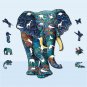Blue elephant Jigsaw Puzzle