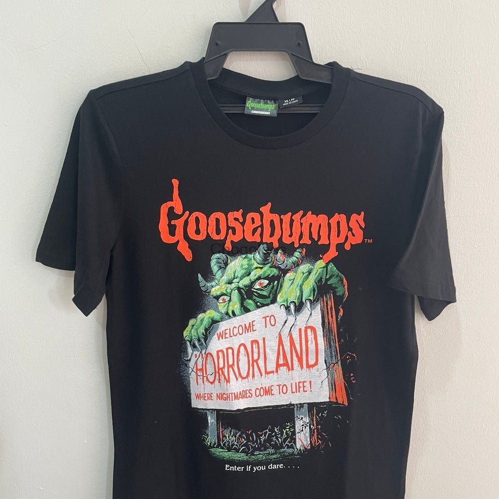 Goosebumps Welcome to Horrorland Cult Horror R.L Stine Movie T-Shirt