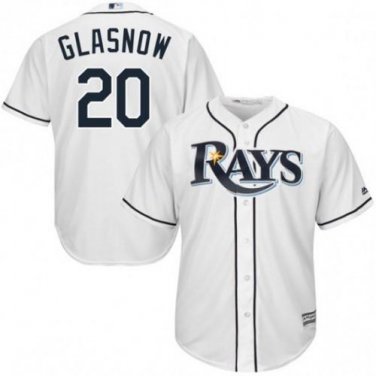 Men's Tampa Bay Rays Tyler Glasnow Light Blue Alternate Jersey - Replica