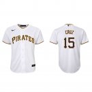 Youth Pittsburgh Pirates Oneil Cruz Cool Base Replica Home Jersey