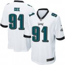 Men's Philadelphia Eagles Fletcher Cox Game Jersey White