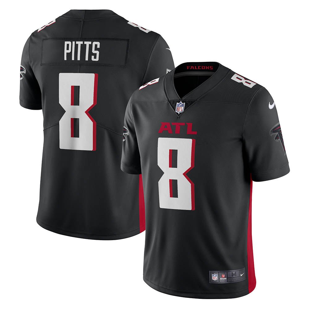 Men's Atlanta Falcons Kyle Pitts Vapor Limited Jersey Black