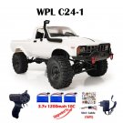WPL C24-1 Full Scale RC Car 1:16 2.4G 4WD Rock Crawler Buggy Climbing Truck LED Light Car For Toys