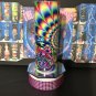 Psychedelic Rainbow Alien Woman Space Glow n Dark Green Red Blue Orange Exclusive Custom Tumbler