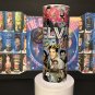Elvis Presley King of Rock n Roll Glitter Effect Coating Custom Handmade Tumbler