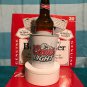 Coors Light Corona Custom Handmade Mini Metal Beer Bucket Sublimation NEW