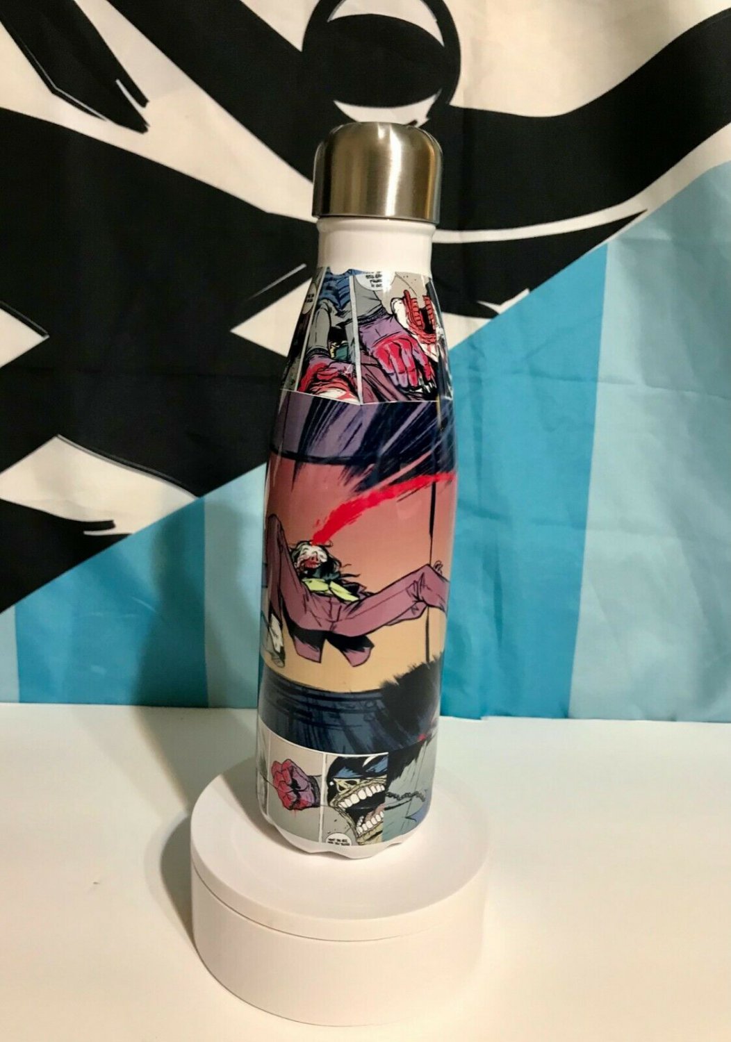 BATMAN JOKER DC Comics Custom Made Steel Tumbler Double Wall Insulated Bottle
