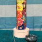 Coffee & Donuts Custom Handmade Tumbler Double Wall Insulated Steel NEW