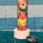 Coffee & Donuts Custom Handmade Tumbler Double Wall Insulated Steel NEW