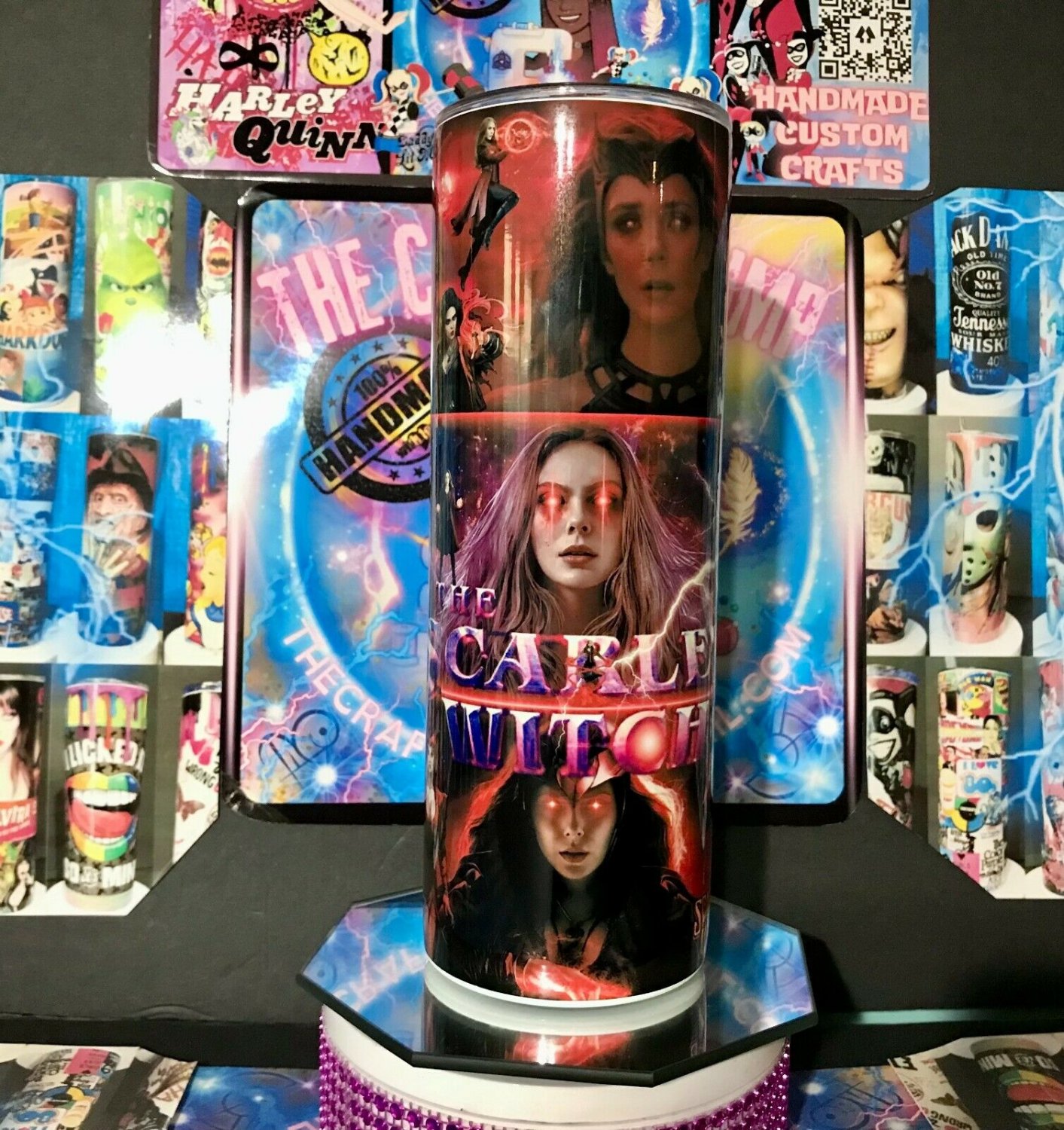 Scarlet Witch Wanda Maximoff AVENGERS Iron Man Thor Thanos Strange Loki tumbler