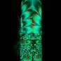 Kaleidoscope Psychedelic Mushroom Glow n Dark Exclusive Handmade Tumbler