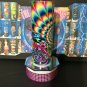 Kaleidoscope Psychedelic Mushroom Glow n Dark Exclusive Handmade Tumbler