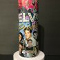 Elvis Presley King of Rock n Roll Glow in Dark Red Green Blue Orange Tumbler