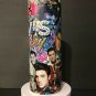 Elvis Presley King of Rock n Roll Glow in Dark Red Green Blue Orange Tumbler