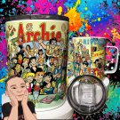 Archie Comic Riverdale Coffee Mug Tumbler  12oz  Insulated with slid lid