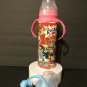 Rug Rats Cartoon 8oz Tumbler Baby Bottle Style Stainless Steel Handle & Nipple