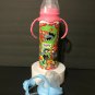 Rug Rats Cartoon 8oz Tumbler Baby Bottle Style Stainless Steel Handle & Nipple
