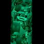 Monster Cartoon Sippy Cup Bottle Thermos UV Color Change Glow in Dark tumbler