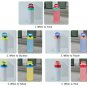 Monster Cartoon Sippy Cup Bottle Thermos UV Color Change Glow in Dark tumbler