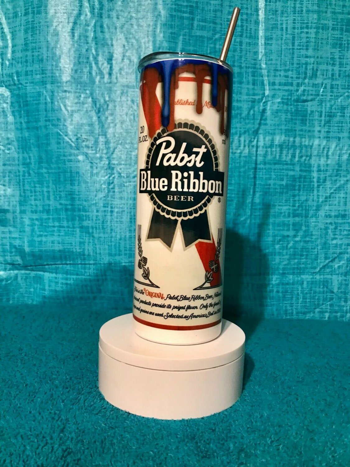 Fathers Day Beer Can Drip Exclusive Tumbler