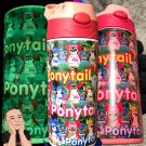 PonyTail Sippy Cup Bottle thermos UV Color Change Glow in Dark tumbler