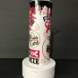 Breast Cancer Awareness Faith Hope Love UV Color Changing Glitter Effect Tumbler