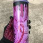 Breast Cancer Awareness Faith Hope Love UV Color Changing Glitter Effect Tumbler