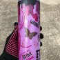 Breast Cancer Awareness Faith Hope Love UV Color Changing Glitter Effect Tumbler