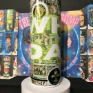 New Orleans Football WHO DAT Super Bowl Champs Tumbler with Lid and Straw