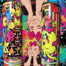 Ms. Pac-Man Classic Video Arcade Game Exclusive Glow in the Dark Tumbler
