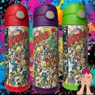Avengers Hulk Thor Spider-Man Kids Toddler Custom 12oz Sippy Cup Bottle Thermos