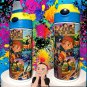 Shark Dog Netflix Sippy Cup Bottle thermos UV Color Change Glow in Dark tumbler