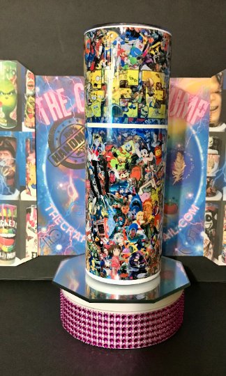 GEEK Nerd Marvel Disney Deadpool Harley Batman Pac-Man Star Wars Gamer tumbler