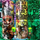 Morgus the Magnificent Chopsley ghouls Horror monsters Glow in Dark Tumbler