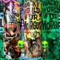 Morgus the Magnificent Chopsley ghouls Horror monsters Glow in Dark Tumbler