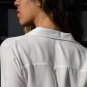 Women's Blouse Shirt Plain Shirt Collar Business Basic Elegant Tops