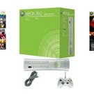 Xbox 360 Core Console Video Game System with 2 New Great Games