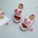 Bunny slippers adult - Straw sandals bunny