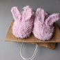 Bunny slippers adult - Straw sandals bunny closed toe