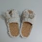 Bunny women cute slippers house non-slip sole fluffy rabbit Gray Shoes