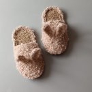 Bunny women cute slippers house non-slip sole fluffy rabbit Beige Shoes