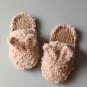 Bunny women cute slippers house non-slip sole fluffy rabbit Beige Shoes
