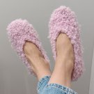Handmade  Balet Slippers womens on non-slip soles Pink Shoes