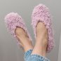 Handmade  Balet Slippers womens on non-slip soles Pink Shoes