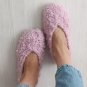 Handmade  Balet Slippers womens on non-slip soles Pink Shoes