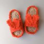 Red Bunny women cute slippers house non-slip sole fluffy rabbit Shoes
