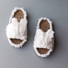 White Bunny women cute slippers house non-slip sole fluffy rabbit Shoes