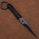 Hunting Knife Scalpel Karambit Ring Sheath Belt Clip Tactical Home Tool