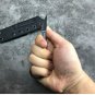 Tactical knife Hunting Camping Fishinning Tool Bottle Opener Black Utility
